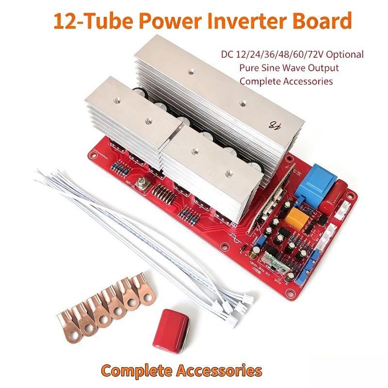 Pure Sine Wave Inverter Board 24V 48V - لوحة تحكم رئيسية لمحول موجة جيبية