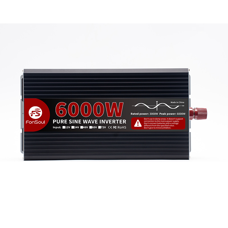 محول تيار متردد بقوة حقيقية وم - مراجعة Pure Sine Wave Inverter 5000W 48V 220V وسعره