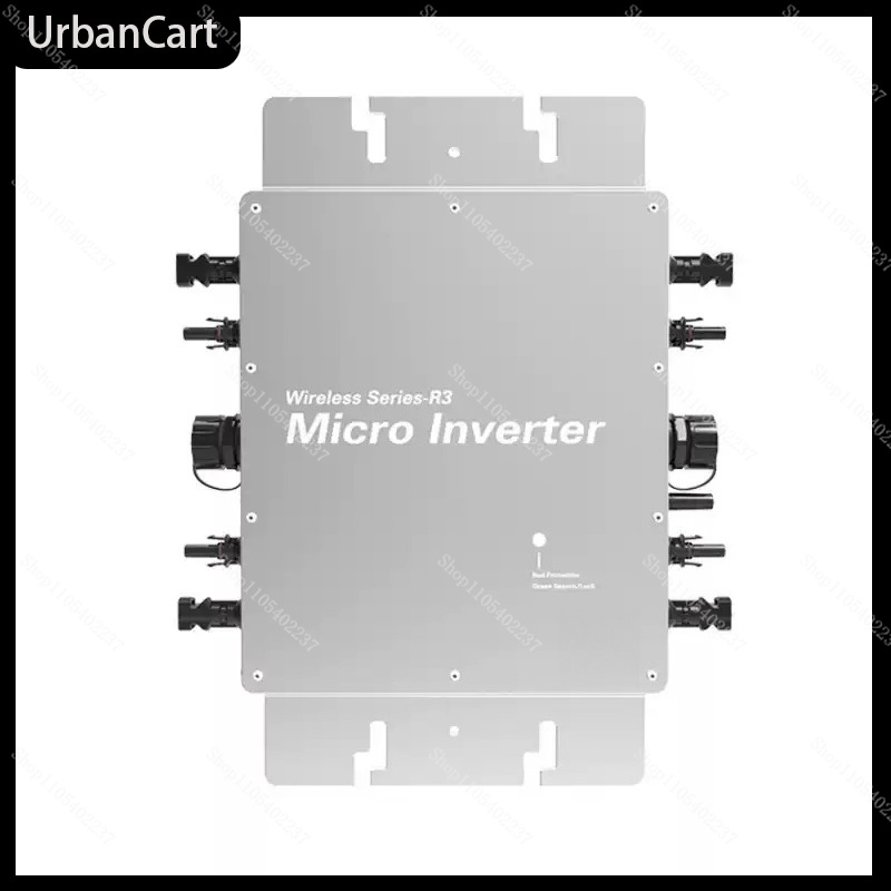 محول طاقة شمسية صغير متصل بالش - مراجعة Micro Inverter 1400W Solar Grid Tie وسعره