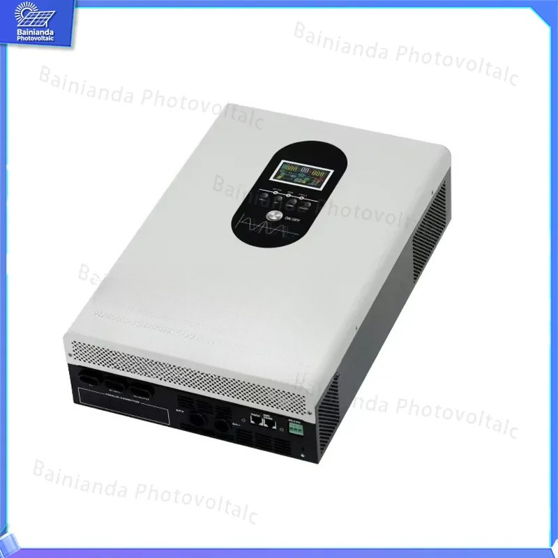 عاكس طاقة شمسية هجين 3 كيلو وا - مراجعة Hybrid Solar Inverter 5.5Kw Mppt 48V وسعره